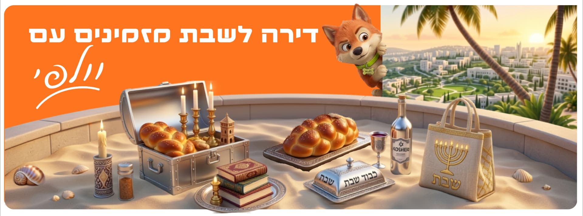 דירות נופש לשבתות וחגים